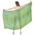 thumbnail image 1 of HAPPY BAY Women's Bikini Sarong Swimwear Swim Cover up Skirt Bathing suit Summer Wraps Beach Wrap Coverups for Women Beachwear One Size Tie Dye, Shamrock Green, 1 of 6