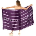 thumbnail image 1 of HAPPY BAY Women's Bikini Skirt Sarong Swimsuit Cover up Summer Wraps Bathing suit Swimwear Beach Wrap Skirts for Women One Size Purple, Tie Dye, 1 of 4