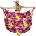 thumbnail image 1 of HAPPY BAY Women's Bikini Skirt Sarong Swimwear Cover up Bathing suit Summer Wraps Swimsuit Beach Wrap Coverups for Women One Size Pink_V653, 1 of 5