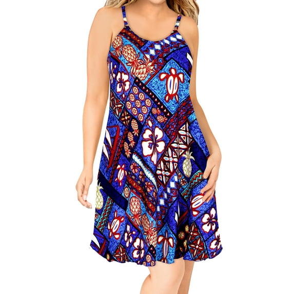 HAPPY BAY Women's Honeymoon Nightshirts Mini Slip Nighty 2-4 Tidal Wave-AC9