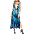 thumbnail image 1 of HAPPY BAY Women's Open Front Basic Beach Kimono Duster Cardigan L-XL Blue-Y257, 1 of 5