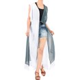 thumbnail image 1 of HAPPY BAY Women's Open Front Fashion Kimono Duster Cardigans M-L Space Dye-AB803, 1 of 5
