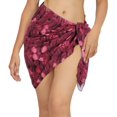 thumbnail image 1 of HAPPY BAY Women's Pareo Beach Wrap Swimsuit Bikini Sarong One Size Pink, Floral, 1 of 5