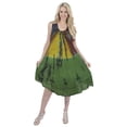 thumbnail image 1 of HAPPY BAY Women's Plus Size Casual Daily Wear Dresses L-XL Brown-H693, 1 of 2