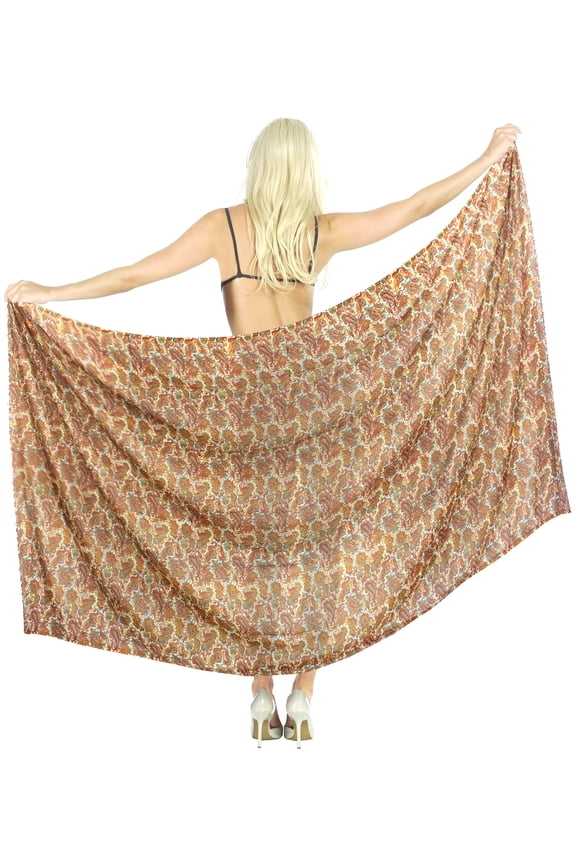 Women's Sarong Bikini Skirt Cover up Swimsuit Summer Wraps Bathing suit Swimwear Beach Wrap Skirts for Women One Size Peru, Paisley