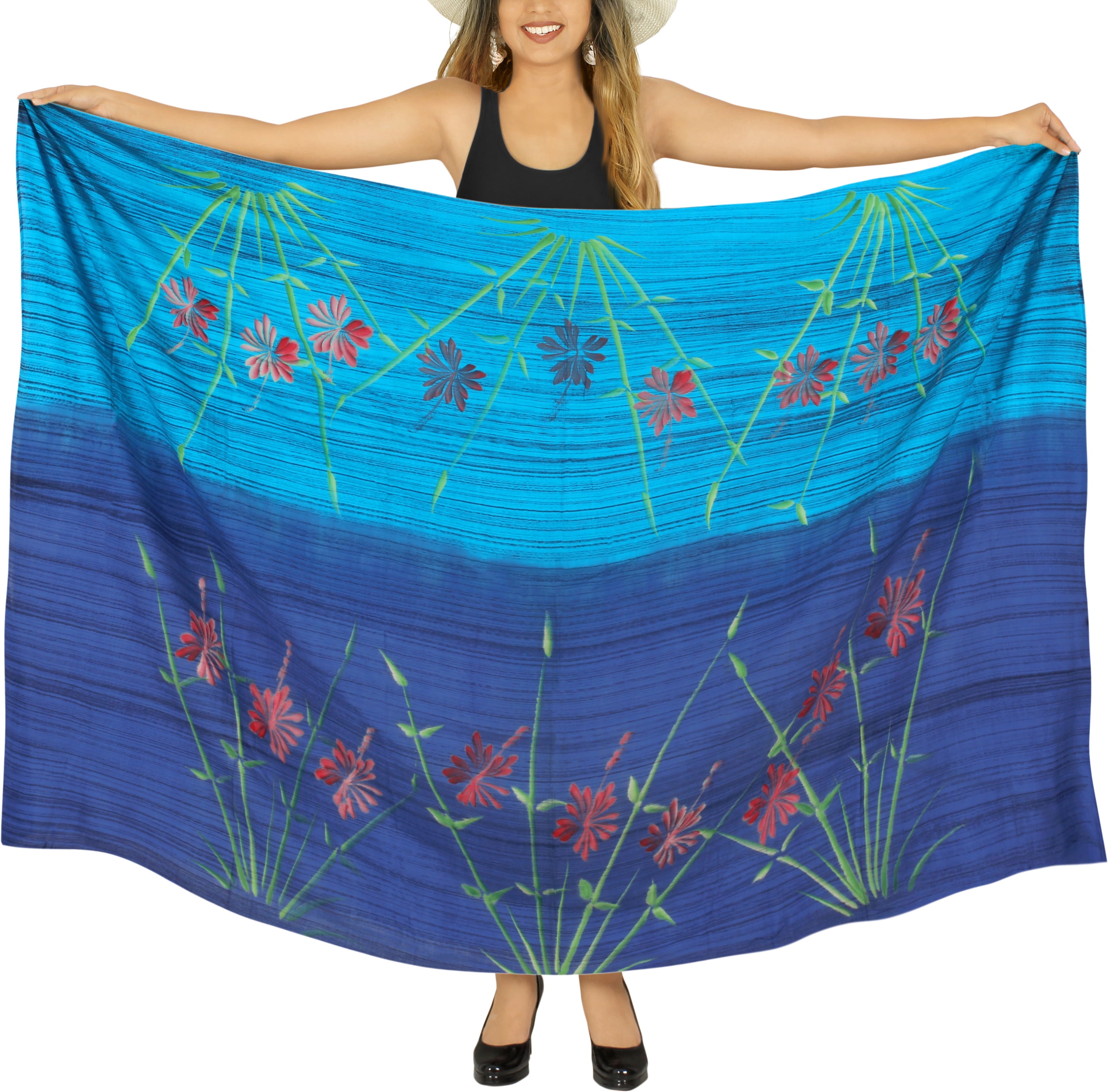 HAPPY BAY Women's Sarong Bikini Skirt Cover up Swimwear Bathing suit