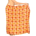 thumbnail image 1 of HAPPY BAY Women's Sarong Bikini Wraps Cover up Wrap Skirt Bathing suit Swimwear Swimsuit Beach Coverup for Women One Size Orange_Y824, 1 of 4