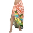 thumbnail image 1 of HAPPY BAY Women's Sarong Coverups Pareo Swimwear Swim Beachwear Vacation Long Summer Bikinis Skirt Beach Cover up Wraps for Women One Size Strawberry, Beach, 1 of 5