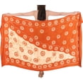 thumbnail image 1 of HAPPY BAY Women's Sarong Coverups Pareo Swimwear Vacation Long Bikinis Swim Summer Beachwear Skirt Beach Cover up Wraps for Women One Size Orange_Q571, 1 of 5