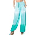 thumbnail image 1 of HAPPY BAY Women's Stretch Elastic Waist Joggers Comfort Pant S-M Sea, Tie Dye, 1 of 4