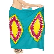 HAPPY BAY Womens Summer Beachwear Sarong Bikini Wraps Swim Cover up Skirt Wrap Bathing suit Swimwear Swimsuit Beach Coverups for Women One Size Green_F711