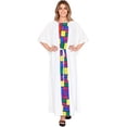 thumbnail image 1 of HAPPY BAY Women's Summer Loungewear Caftan Maxi Boho Nightwear for Women 2X-3X Oatmeal_AC620, 1 of 3