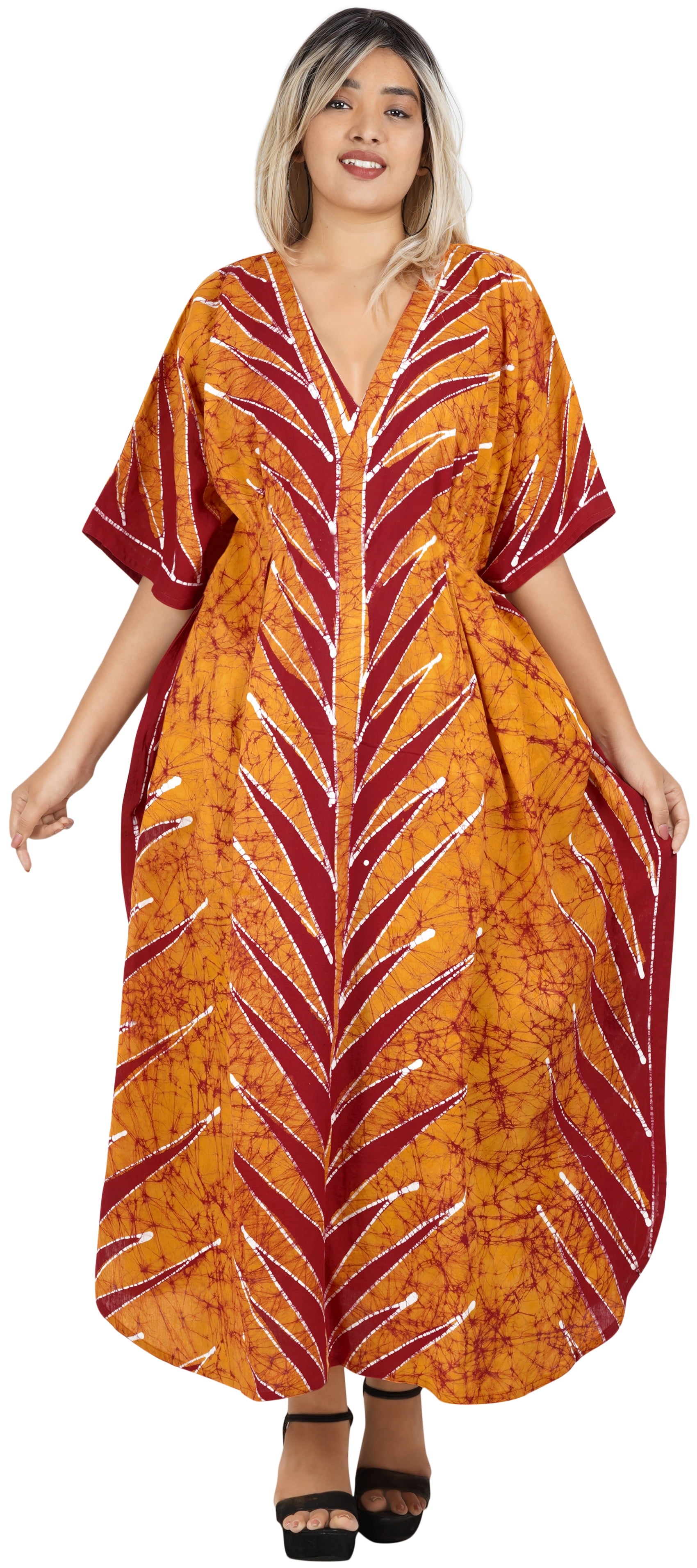 HAPPY BAY Women's Summer OverSize Caftan Long Muumuu Nightgown