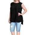 thumbnail image 1 of HAPPY BAY Women's Summer Relaxed Flowy House Wear Swing Dresses 2X Black_AC1137, 1 of 3