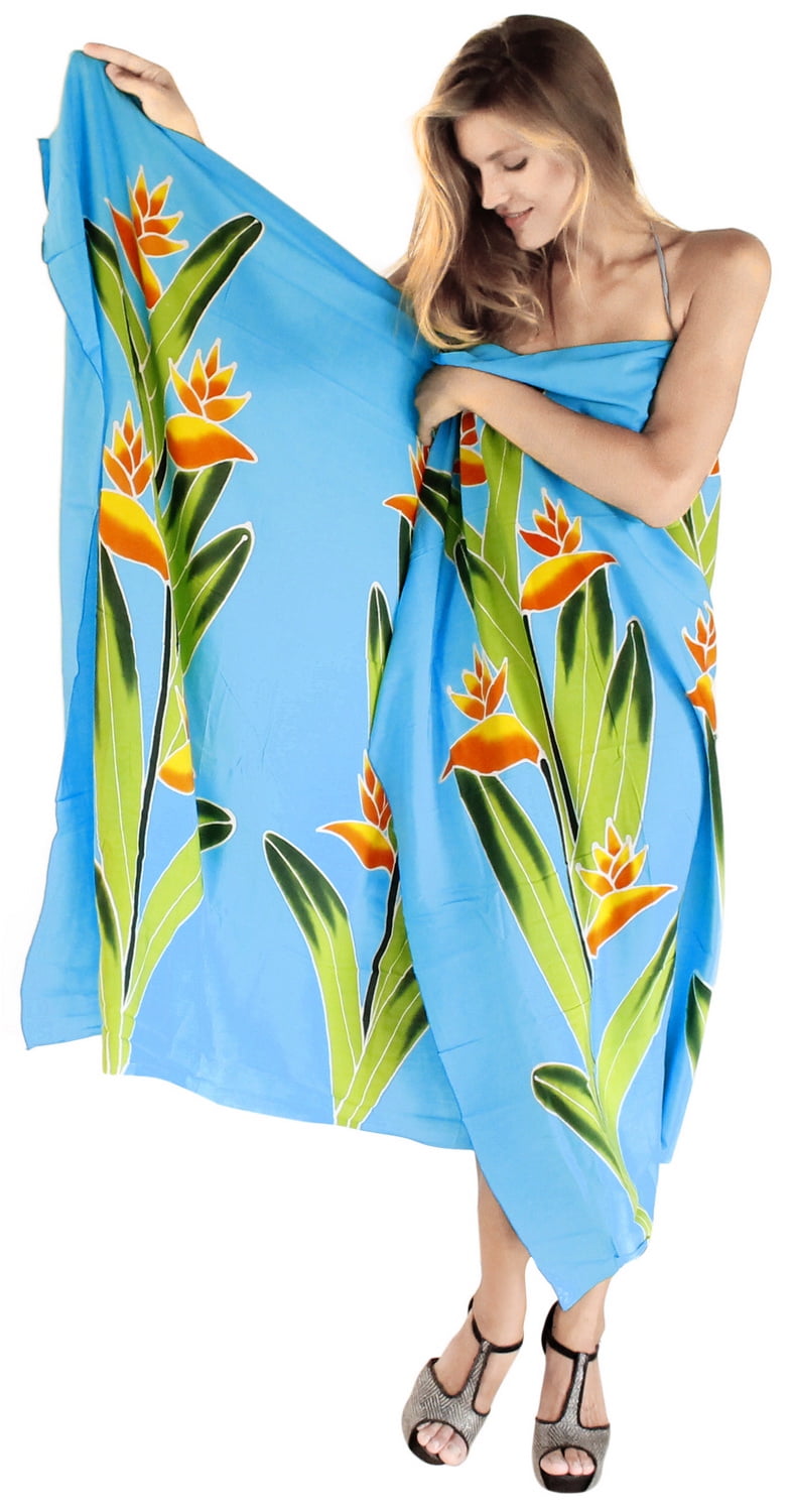 HAPPY BAY Women's Summer Wrap Beach Swimsuit Cover up Bikini Pareo