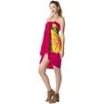thumbnail image 1 of HAPPY BAY Women's Summer Wraps Swimwear Sarong Coverups Beachwear Skirt Bathing Suit Swim Cover ups Beach Cover-up Long Pareos for Women One Size Red, Floral, 1 of 5