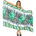 thumbnail image 1 of HAPPY BAY Women's Swimwear Beachwear Sarong Coverups Beach Cover up Wrap Summer Pareo Vacation Long Bikini Wraps Skirt Vacation for Women One Size White_R741, 1 of 4
