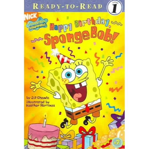 Pre-Owned HAPPY BIRTHDAY, SPONGEBOB! (SPONGEBOB SQUAREPANTS READY-TO-READ: LEVEL 1) BY (Author)Chanda, J P[Paperback]May-2005 Paperback