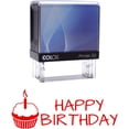thumbnail image 1 of HAPPY BIRTHDAY Self Inking Rubber Stamp Custom Colop Office Stationary P20 Mini Stamper, 1 of 2