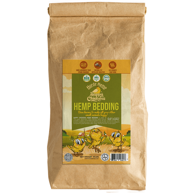 HAPPY CHICKEN HEMP COOP BEDDING