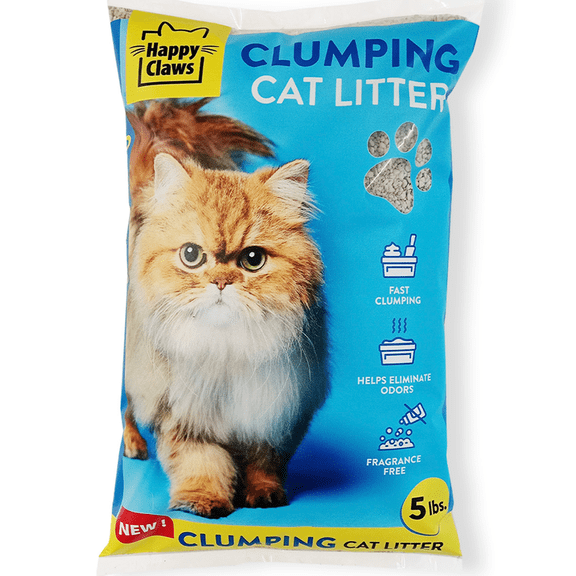 Happy Claws 5lb Natural Clumping Cat Litter
