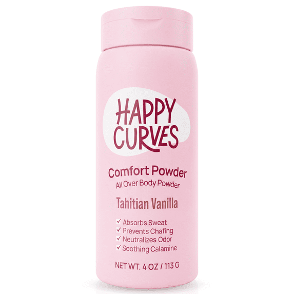 Happy Curves, Dusting Body Powder, 4 oz, Talc & Aluminum Free - Walmart.com