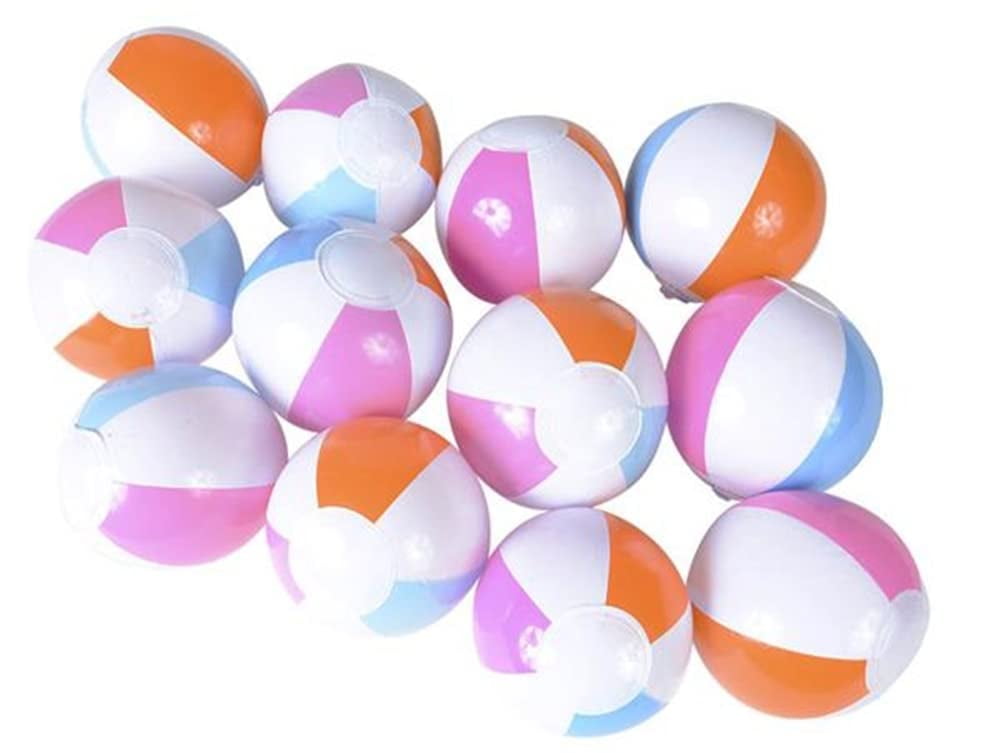 HAPPY DEALS ~ Mini Beach Balls | 24 Pack | 5 Inch - Walmart.com