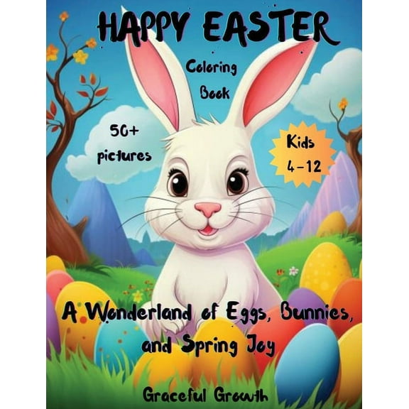HAPPY EASTER Coloring Book, (Paperback)