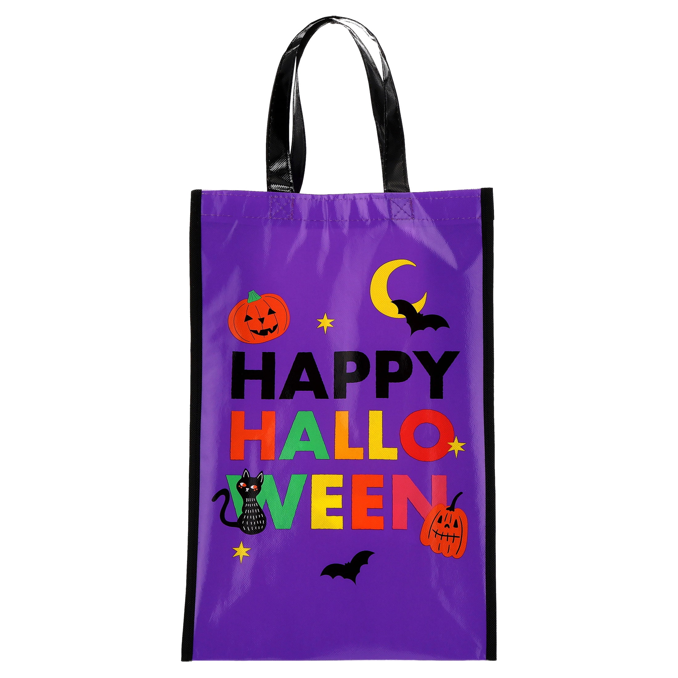 Happy Halloween Trick-or-Treat Party Bag, Multicolor, Halloween by Way To Celebrate