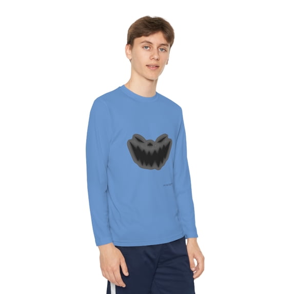 HAPPY HALLOWEEN INSANE GHOST Youth Long Sleeve Competitor Tee