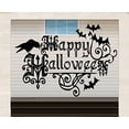 thumbnail image 1 of HAPPY HALLOWEEN with BATS,: Halloween Decal  LRG 20" x 28", 1 of 5