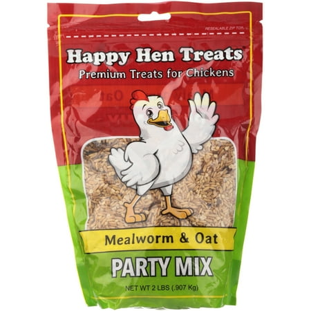 HAPPY HEN TREATS 17015 2LB Mealworm/Oats Mix