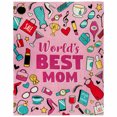 thumbnail image 1 of HAPPY MOTHER'S DAY World's Best Mom Plush Blanket 50x60 Blanket Throw Blanket, 1 of 1