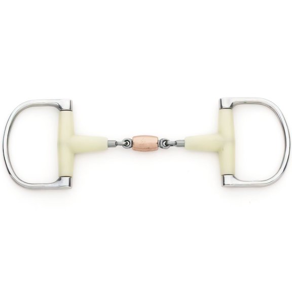 HAPPY MOUTH Double Jointed Copper Roller Racing Dee Bit, Size: 4.5 (468558SS-4.5)
