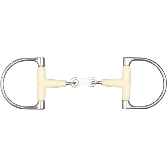 HAPPY MOUTH French Link King Dee Horse Bit, Size: 5 (464120SS-5)