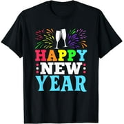 HAPPY NEW YEAR Shirt 2023 NYE Shirt Men Women Kids T-Shirt