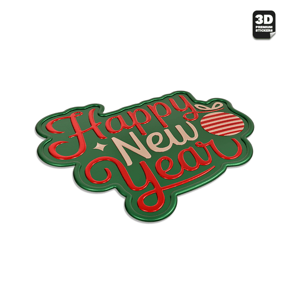 HAPPY NEW YEAR Sticker