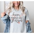 thumbnail image 1 of HAPPY PUMPKIN SPICE Graphic Short sleeve T-Shirt, 1 of 7