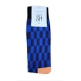 thumbnail image 1 of HAPPY SOCKS Men's Cotton Optic Crew Sock Size, Purple, 8-12, 1 of 1