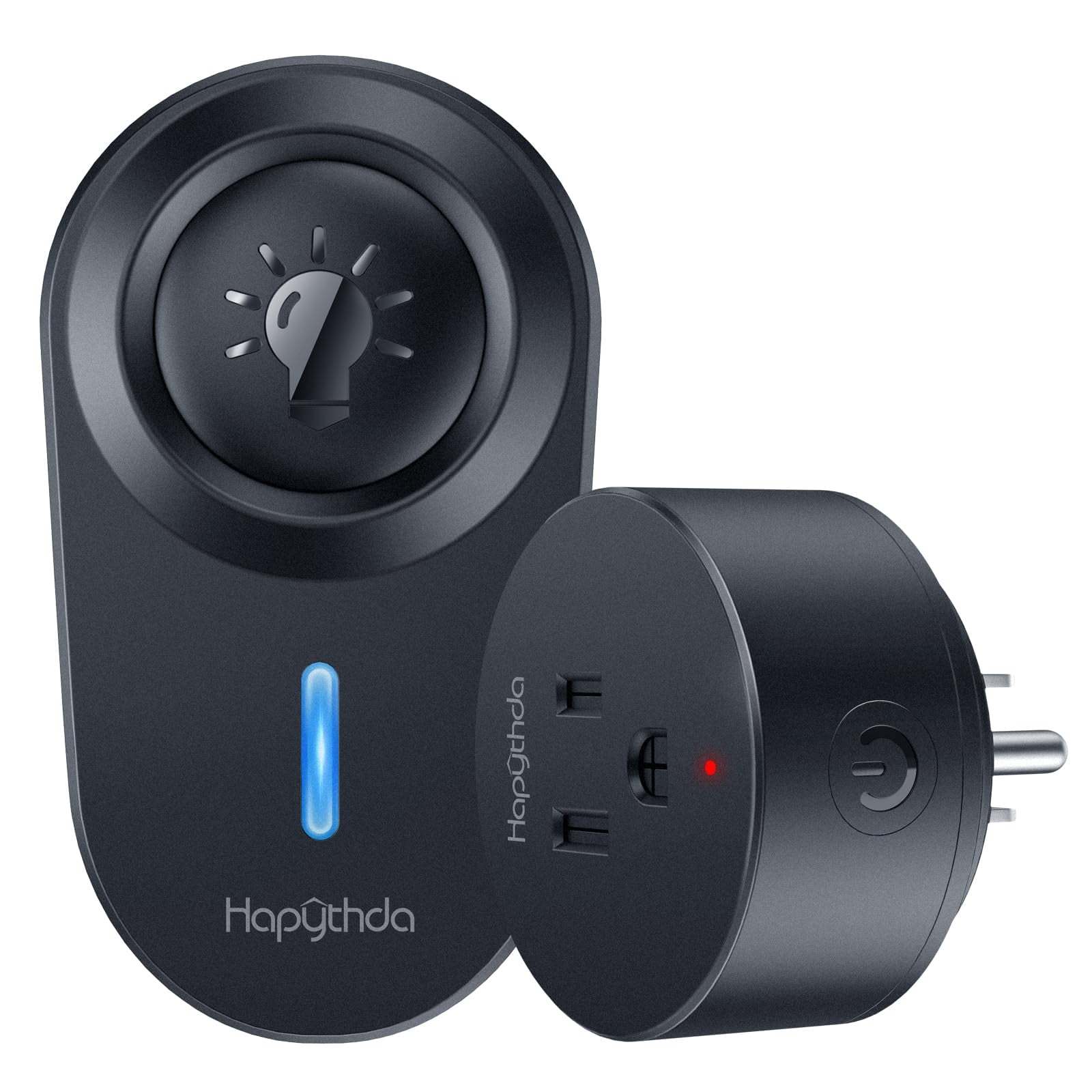 HAPYTHDA Wireless Home Outlet,15A/1500W, 500ft RF Range Remote Light