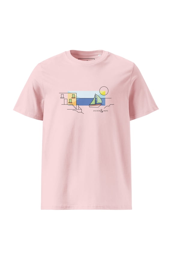 HARBOUR WALKS EXPLORER ORGANIC COTTON T-SHIRT Cotton Pink - XL
