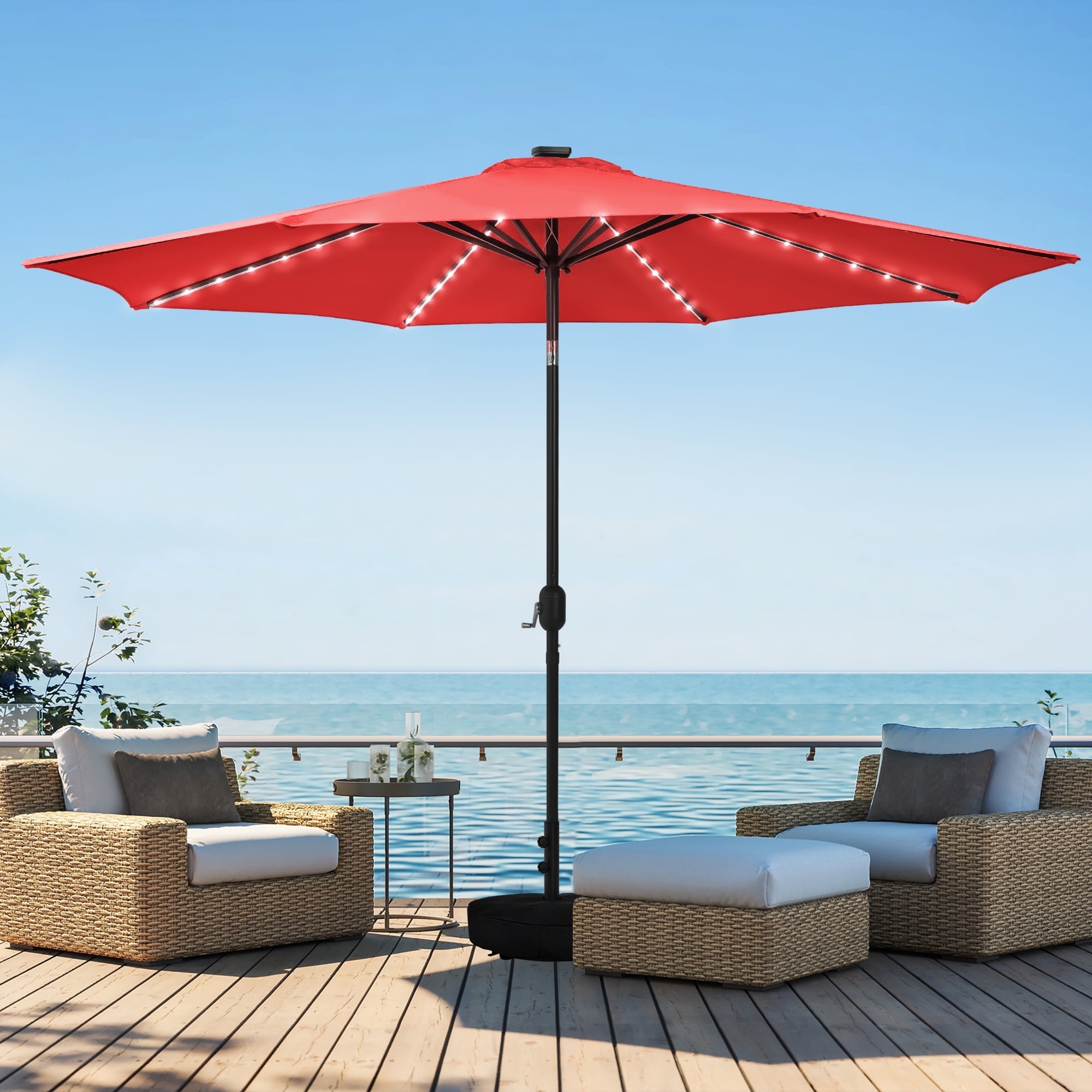 10 feet offset patio umbrella Cantilever Umbrella