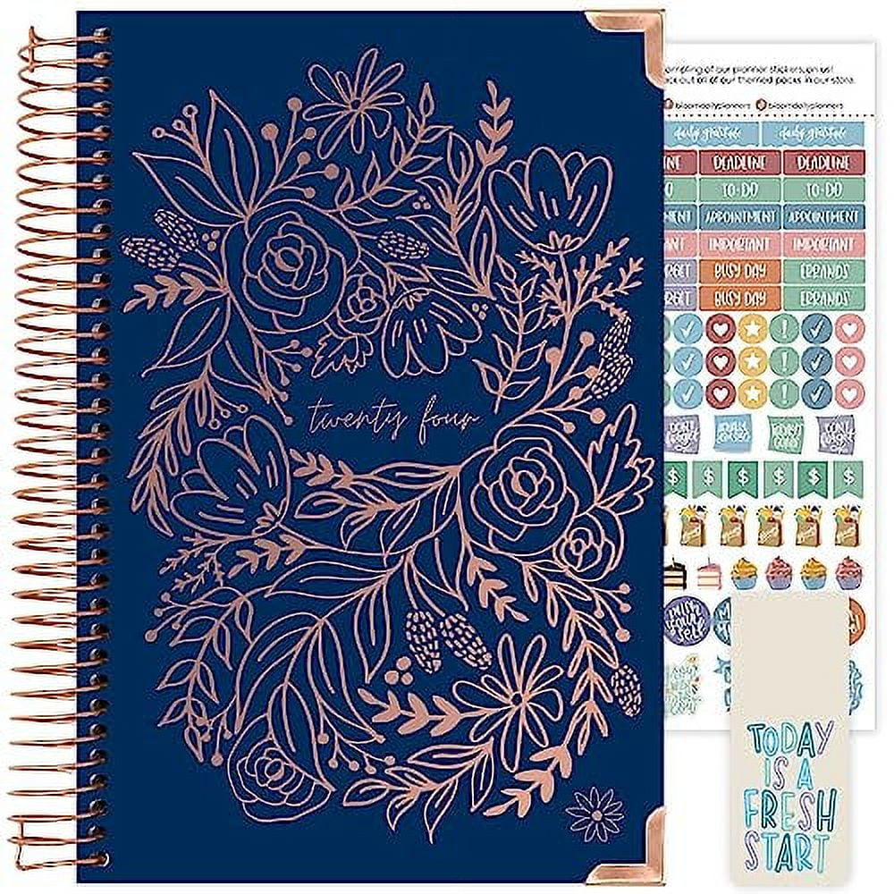HARDCOVER bloom daily planners 2025 Calendar Year Day Planner (January