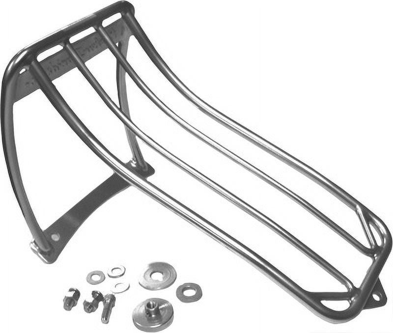 HARDDRIVE Bobtail Fender Luggage Rack Chrome 770059
