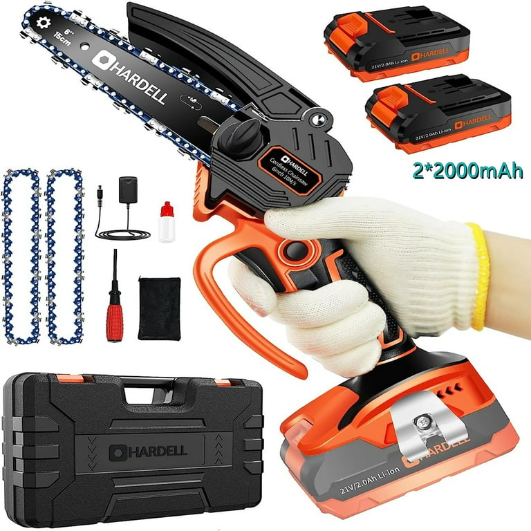6 inch sale battery operated chainsaw