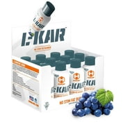 HARDLABZ L-KAR   3500 mg L-Carnitine Shot - Liquid Fat Burner, Grape, Zero Sugar, 2oz - 12 Pack