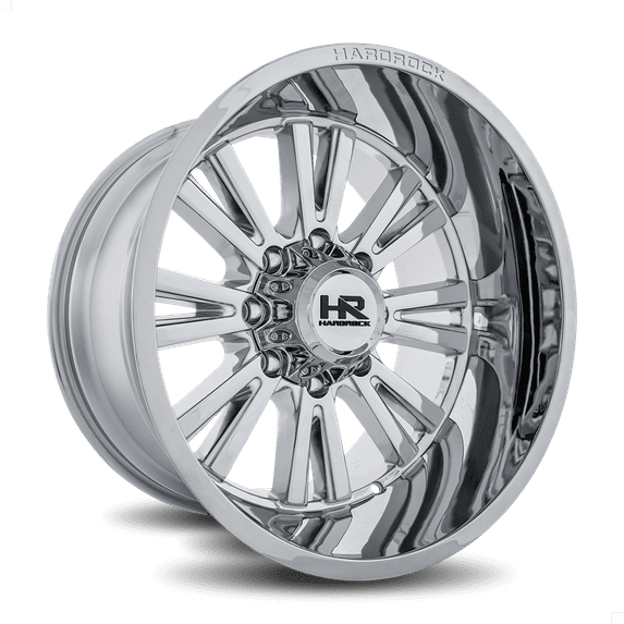 HARDROCK SPINE XPOSED 22X12 8X180 -44ET 108CB CHROME WHEEL