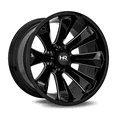 thumbnail image 1 of HARDROCK XPLOSIVE XPOSED 22X12 8X170 -51ET 78.1CB GLOSS BLACK MILLED WHEEL, 1 of 1