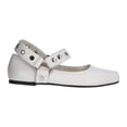 thumbnail image 1 of Scoop Women's Faux Leather Moto Maryjane Flats, 1 of 7