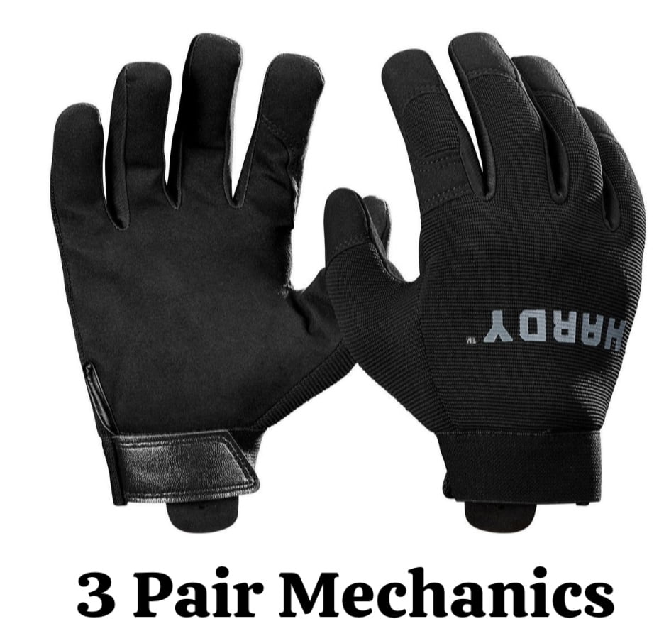HARDY Performance Work Gloves, XLarge